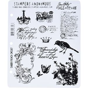 Stampers Anonymous - Tim Holtz Stempel-Set - 17.8 x 21.6 cm - Stamp set Stampers Anonymous - Tim Holtz Stempel-Set - 17.8 x 21.6 cm - Stamp set