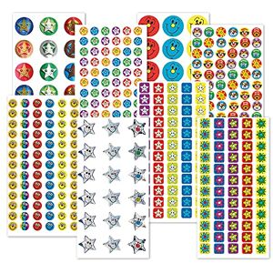 SuperStickers Sticker Solutions Stars and Smiles Reward Stickers (Pack of 1332) SuperStickers Sticker Solutions Stars and Smiles Reward Stickers (Pack of 1332)