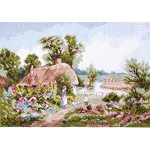 Creative Labs Rural England Counted Cross Stitch Kit The Croft Creative Labs Rural England Counted Cross Stitch Kit The Croft