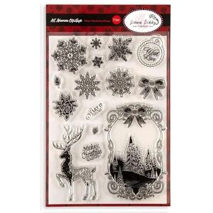 Dawn Bibby Creations Art Nouveau. Winter Wonderland Stamp Dawn Bibby Creations Art Nouveau. Winter Wonderland Stamp