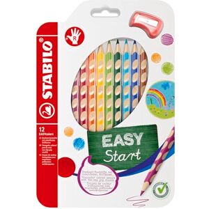 STABILO EASYcolors Ergonomic Colouring Pencil Right-Handed Pack of 12 Assorted Colours with Sharpener STABILO EASYcolors Ergonomic Colouring Pencil Right-Handed Pack of 12 Assorted Colours with Sharpener