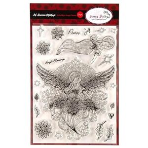 Dawn Bibby Creations Art Nouveau. Holy Night Angel Stamp Dawn Bibby Creations Art Nouveau. Holy Night Angel Stamp