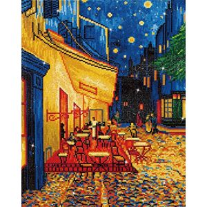DIAMOND DOTZ Painting Kit: Café at Night (Van Gogh), Assorted, 42x52cm DIAMOND DOTZ Painting Kit: Café at Night (Van Gogh), Assorted, 42x52cm