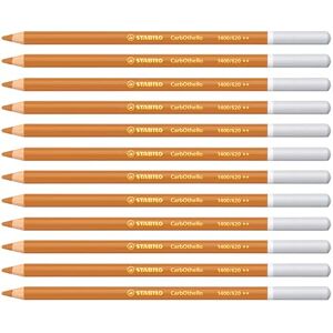 STABILO CarbOthello Chalk-Pastel Pencil Pack of 12 Burnt Ochre STABILO CarbOthello Chalk-Pastel Pencil Pack of 12 Burnt Ochre