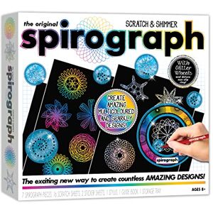 Spirograph Scratch & Shimmer, SP203, One Size, Multicolor Spirograph Scratch & Shimmer, SP203, One Size, Multicolor
