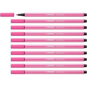 STABILO Pen 68 Premium Fibre-Tip Pen Pack of 10 Neon Pink STABILO Pen 68 Premium Fibre-Tip Pen Pack of 10 Neon Pink