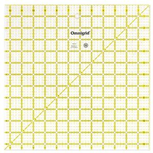 Omnigrid Prym 12.5 x 12.5-inch Universal Ruler with inch Scale Omnigrid Prym 12.5 x 12.5-inch Universal Ruler with inch Scale