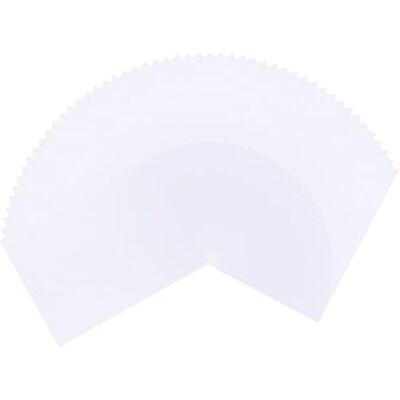 Creative Labs Florence Printable Sticker Paper A4-50 Sheets White Smooth Self Adhesive Paper Cardstock for Printer, Labels, Stickers and DIY Projects 216 GSM Creative Labs Florence Printable Sticker Paper A4-50 Sheets White Smooth Self Adhesive Paper Cardstock for Printer, Labels, Stickers and DIY Projects 216 GSM