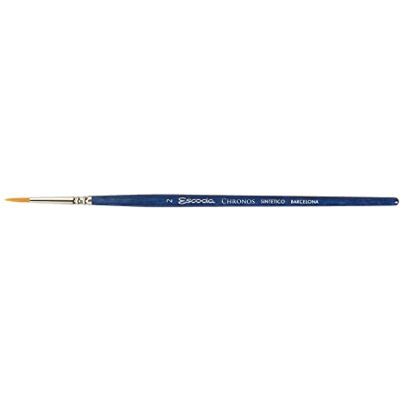 Escoda Watercolor Paint Brush Set, Synthetic, Pointed Round, No. 2 Escoda Watercolor Paint Brush Set, Synthetic, Pointed Round, No. 2
