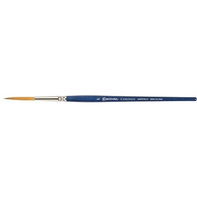 Escoda Watercolor Paint Brush Set, Synthetic, Rigger, No.4 Escoda Watercolor Paint Brush Set, Synthetic, Rigger, No.4