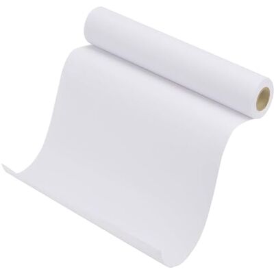 LANYOTA White Paper Roll Kraft Paper 22CM X 15M, Craft Paper Easel Paper Roll for Kids, Gift Wrapping Packing Painting Drawing Paint Easel Poster Chart Paper, Kids Art Supplies, 8.66''x590.55'' LANYOTA White Paper Roll Kraft Paper 22CM X 15M, Craft Paper Easel Paper Roll for Kids, Gift Wrapping Packing Painting Drawing Paint Easel Poster Chart Paper, Kids Art Supplies, 8.66''x590.55''