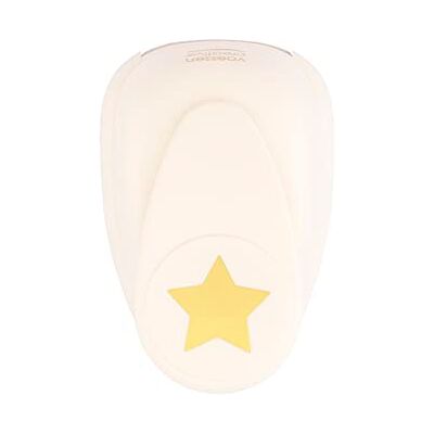 Creative Labs Craft Paper Punch Star 4,5 x 4,8 cm Circle Cutter for Crafting and Card Making Creative Labs Craft Paper Punch Star 4,5 x 4,8 cm Circle Cutter for Crafting and Card Making