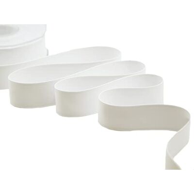 Furlanis Ribbon, Satin, Natural White, 25 mm x 20 m Furlanis Ribbon, Satin, Natural White, 25 mm x 20 m
