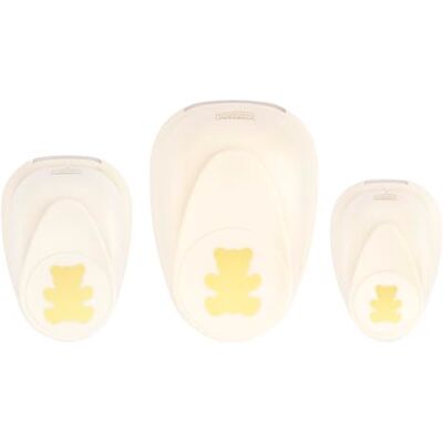 Creative Labs Craft Paper Punch Bears 3 Pcs Various Sizes Circle Cutter for Crafting and Card Making Creative Labs Craft Paper Punch Bears 3 Pcs Various Sizes Circle Cutter for Crafting and Card Making