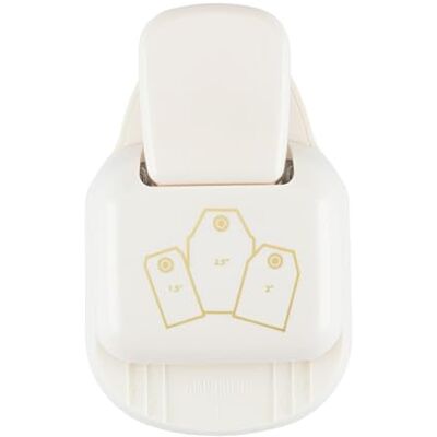Creative Labs 3-in-1 Tag Punch Labels 3,8 / 5,1 / 6,4 cm Card Making Supplies Corner Cutter for Labels, Cards, Invitations and Scrapbook Crafting Supplies Creative Labs 3-in-1 Tag Punch Labels 3,8 / 5,1 / 6,4 cm Card Making Supplies Corner Cutter for Labels, Cards, Invitations and Scrapbook Crafting Supplies
