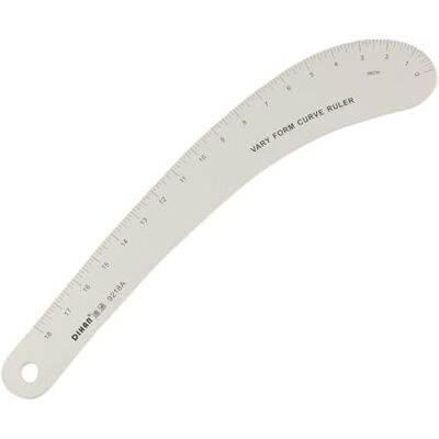 DIHAN #5324AS 12" 24" Inch Two Sided L-Square Metal Measuring Solid Aluminum Vary Form Tailor Fashion Design Ruler French Curve, Pattern Making Ruler, Tailoring Ruler, Garment Ruler (9218A) DIHAN #5324AS 12" 24" Inch Two Sided L-Square Metal Measuring Solid Aluminum Vary Form Tailor Fashion Design Ruler French Curve, Pattern Making Ruler, Tailoring Ruler, Garment Ruler (9218A)
