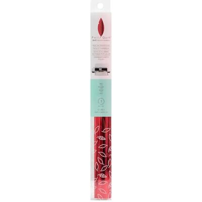 We R Memory Keepers We Heat Activated Foil, Red, Extra Large Roll, 12x96, Use with Quill Pen to Create Shiny Embellishments and Designs We R Memory Keepers We Heat Activated Foil, Red, Extra Large Roll, 12x96, Use with Quill Pen to Create Shiny Embellishments and Designs