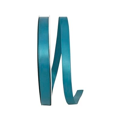 Reliant Ribbon Corp Reliant Ribbon 5150-916-03C Single Face Sfs Satin Band, Teal, 5/8 Inch x 100 Yards Reliant Ribbon Corp Reliant Ribbon 5150-916-03C Single Face Sfs Satin Band, Teal, 5/8 Inch x 100 Yards