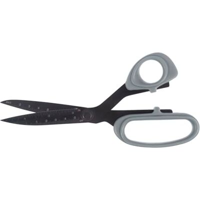 Milward Dressmaking Scissors with Ruler Print 21cm / 8.25" Sharp Fabric & Sewing Scissors with 8cm/3” Blade and Ergonomic Handle Stainless Steel Tailoring Shears for Dressmaking & Craft Projects Milward Dressmaking Scissors with Ruler Print 21cm / 8.25" Sharp Fabric & Sewing Scissors with 8cm/3” Blade and Ergonomic Handle Stainless Steel Tailoring Shears for Dressmaking & Craft Projects