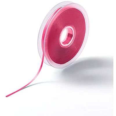 Prym Satin Ribbon 3 mm Neon Pink, 100% Polyester Prym Satin Ribbon 3 mm Neon Pink, 100% Polyester