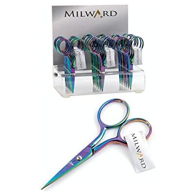 Milward 2189011 Hard Haberdashery, Steel, Petrol, One Size Milward 2189011 Hard Haberdashery, Steel, Petrol, One Size