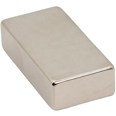 FIRST4MAGNETS N42 Neodymium Magnet for Arts, Crafts, Model Making, DIY, Hobbies, Office and Home 20mm x 10mm x 40mm thick 11.2kg Pull FIRST4MAGNETS N42 Neodymium Magnet for Arts, Crafts, Model Making, DIY, Hobbies, Office and Home 20mm x 10mm x 40mm thick 11.2kg Pull