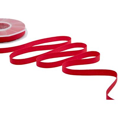 Furlanis Ribbon, Polycotton, Red, 10 mm x 25 m Furlanis Ribbon, Polycotton, Red, 10 mm x 25 m