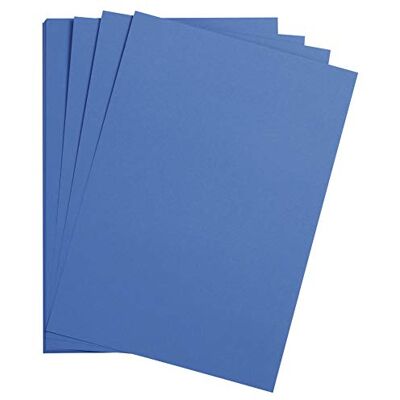 Clairefontaine Ref 975378C Maya Smooth Coloured Drawing Card (Pack of 25 Sheets) 185gsm A3 (42 x 29.7cm) Royal Blue Colour Deep Dyed, Acid Free, pH Neutral Clairefontaine Ref 975378C Maya Smooth Coloured Drawing Card (Pack of 25 Sheets) 185gsm A3 (42 x 29.7cm) Royal Blue Colour Deep Dyed, Acid Free, pH Neutral