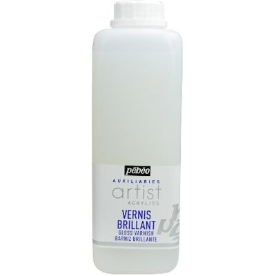 PEBEO 520300 1 Litre Gloss Varnish, Transparent PEBEO 520300 1 Litre Gloss Varnish, Transparent