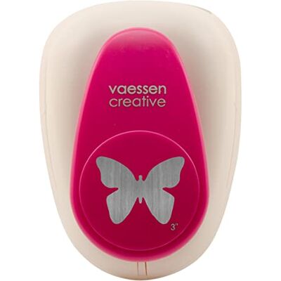 Creative Labs Craft Paper Punch Butterfly 5,1 x 6,7 cm Circle Cutter for Crafting and Card Making Creative Labs Craft Paper Punch Butterfly 5,1 x 6,7 cm Circle Cutter for Crafting and Card Making