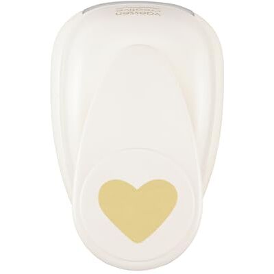 Creative Labs Craft Paper Punch Heart 4,1 x 4,9 cm Circle Cutter for Crafting and Card Making Creative Labs Craft Paper Punch Heart 4,1 x 4,9 cm Circle Cutter for Crafting and Card Making