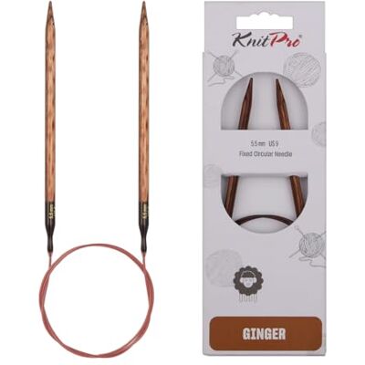 KnitPro Ginger Birch 40cm 5.50mm - knitting needles KnitPro Ginger Birch 40cm 5.50mm - knitting needles