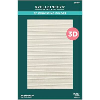 Spellbinders 3D Embossing Folder Dancin' Christmas Friends-All Wrapped, one Spellbinders 3D Embossing Folder Dancin' Christmas Friends-All Wrapped, one