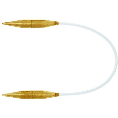 Addi Gold Glitter Circular Knitting Needle 150cm X 25mm Addi Gold Glitter Circular Knitting Needle 150cm X 25mm
