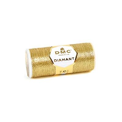 DMC Diamant Metallic Needlework Thread, 38.2-Yard, Light Gold DMC Diamant Metallic Needlework Thread, 38.2-Yard, Light Gold