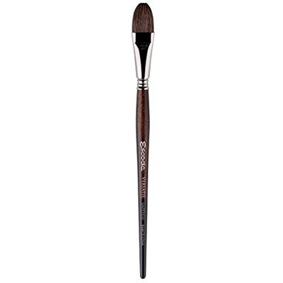 Escoda Artist Brush Short Handle Wash, Size 1/2 Escoda Artist Brush Short Handle Wash, Size 1/2