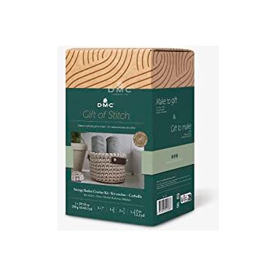 DMC Storage Basket Crochet Kit DMC Storage Basket Crochet Kit