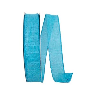 Reliant Ribbon Corp Reliant Ribbon 92573W-913-09K Everyday Linen Value Wired Edge Ribbon, 1-1/2 Inch X 50 Yards, Turquoise Reliant Ribbon Corp Reliant Ribbon 92573W-913-09K Everyday Linen Value Wired Edge Ribbon, 1-1/2 Inch X 50 Yards, Turquoise