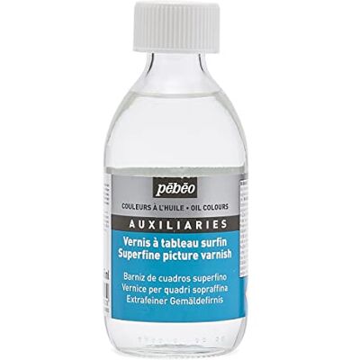 Pebeo - Extrafeine Gemäldefirnis - 245 ml - oil-based - high gloss - Varnish Pebeo - Extrafeine Gemäldefirnis - 245 ml - oil-based - high gloss - Varnish