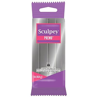 Sculpey Silver Polymer Clay 454g - Art & Craft Material Sculpey Silver Polymer Clay 454g - Art & Craft Material