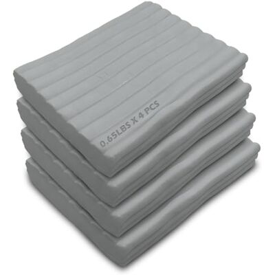 ReArt Non-Drying Oil-Based Plasticine Modeling Clay 2.6 Pounds, Non Hardening Reusable Non Toxic No Bake Professional Oil Base Sculpting Clay (Gray) ReArt Non-Drying Oil-Based Plasticine Modeling Clay 2.6 Pounds, Non Hardening Reusable Non Toxic No Bake Professional Oil Base Sculpting Clay (Gray)