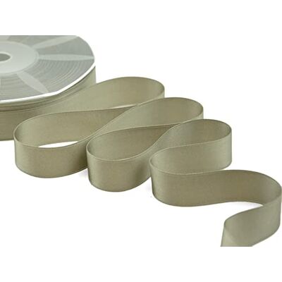 Furlanis Double Satin Ribbon, Decoration, Gift, Christmas Packing, Wedding, Party, Made in Italy Dove Grey, 25 mm x 25 m Furlanis Double Satin Ribbon, Decoration, Gift, Christmas Packing, Wedding, Party, Made in Italy Dove Grey, 25 mm x 25 m