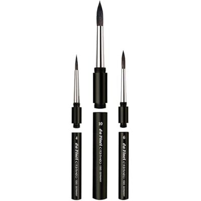 da Vinci Casaneo Paintbrush - Synthetic fibers for watercolor, gouache, acrylic da Vinci Casaneo Paintbrush - Synthetic fibers for watercolor, gouache, acrylic