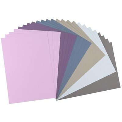 Creative Labs Florence Printable Sticker Paper A4-24 Sheets Winter Colours Smooth Self Adhesive Paper Cardstock for Printer, Labels, Stickers and DIY Projects 216 GSM Creative Labs Florence Printable Sticker Paper A4-24 Sheets Winter Colours Smooth Self Adhesive Paper Cardstock for Printer, Labels, Stickers and DIY Projects 216 GSM
