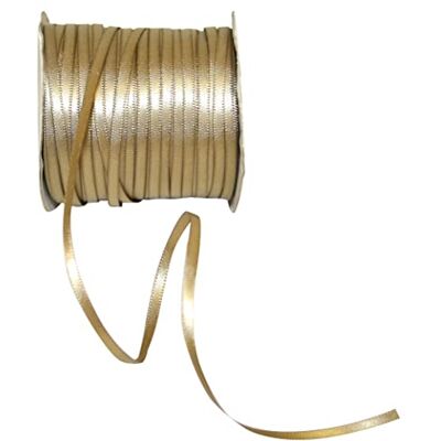 Reliant Ribbon Corp Reliant Ribbon Ribbon, Polyester, Antique Gold, 1/8 Inch X 100 Yards Reliant Ribbon Corp Reliant Ribbon Ribbon, Polyester, Antique Gold, 1/8 Inch X 100 Yards
