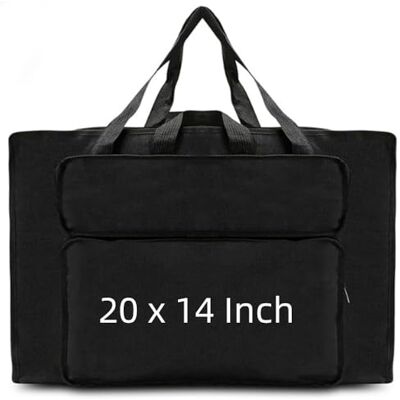 Oaygat Art Portfolio Bag A3 Artist Drawing Board Case Bag 20x14 Inch Waterproof Art Carry Case with Handles Portable Sketch Pad Bag Organiser Painting Storage Carrier for Palette Artwork Oaygat Art Portfolio Bag A3 Artist Drawing Board Case Bag 20x14 Inch Waterproof Art Carry Case with Handles Portable Sketch Pad Bag Organiser Painting Storage Carrier for Palette Artwork