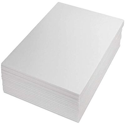 ASelected 16 Pack A3 (420 x 297mm) Foam Board, 5mm Thick Polystyrene Foam Sheet for Model Making, Mounting Photos, Presentations, Arts and Crafts Projects (White) ASelected 16 Pack A3 (420 x 297mm) Foam Board, 5mm Thick Polystyrene Foam Sheet for Model Making, Mounting Photos, Presentations, Arts and Crafts Projects (White)