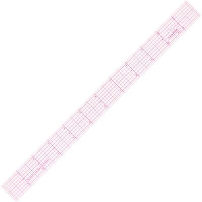 KEARING 1"x12" Clear Sewing Graph Ruler PVC Plastic Pattern Grading Ruler Flexible 1.2mm clear plastic 1"x12" grid ruler for fashion design. Sandwich line markings never rub off for sewing KEARING 1"x12" Clear Sewing Graph Ruler PVC Plastic Pattern Grading Ruler Flexible 1.2mm clear plastic 1"x12" grid ruler for fashion design. Sandwich line markings never rub off for sewing