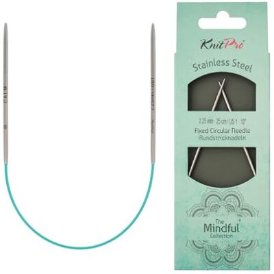 Knit Pro - 25 cm Circular Fixed Knitting Needles Knit Pro - 25 cm Circular Fixed Knitting Needles