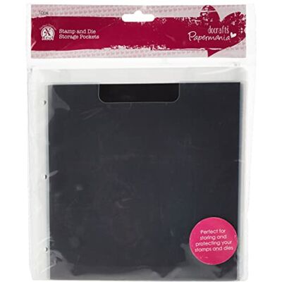 Papermania Stamp & Die Storage Pockets - Stamp & Die Storage Papermania Stamp & Die Storage Pockets - Stamp & Die Storage
